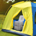 Promotions Ne&scaron;iojamas tualetas, 10Lx20L talpa, pilkas