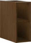 Mexen Box-A spintelė su lentyna, 20 cm, Nut