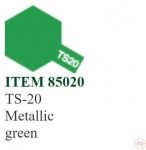 Tamiya TS-20 pur&scaron;kiami dažai Metallic Žalias, 100 ml