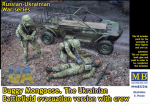 Master Box - Russian-Ukrainian War series. Buggy Mongoose The Ukrainian Evacuation Version with Crew, 1/35, MB35246