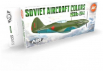 AK Interactive 3rd Gen akrilinių dažų rinkinys SSRS lėktuvams 1930&ndash;41, AK11740