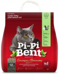 Llc Glinopererabotka Pi-Pi Bent Fresh Sensation bentonito kačių kraikas 12L