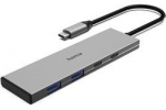 USB Hub Hama 2xUSB-C, 2xUSB-A