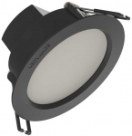 Ledvance 4W LED įleidžiama panelė DOWNLIGHT IP44 GEN2, juoda, 4000K, 100&deg;