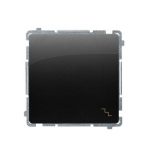 Kontakt Simon BMW6.01/49 Simon Basic 10AX, 250V, greitos jungtys, juodos spalvos BMW6.01/49