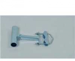 Iskra Wfmetal Antenos laikiklis &bdquo;NanoStation&ldquo; stiebui arba sienai, reguliuojamas, galvaninis cinkas, 15 cm ilgis