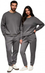 Unisex laisvalaikio kostiumas pilkos spalvos Couple
