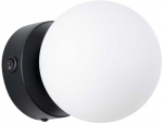 Sollux Lighting Sieninis &scaron;viestuvas YOLI 1 juodas