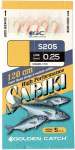 Sistema jūrinei žvejybai Aji Sabiki S205 Golden Catch 8 dydis/su 5 kabliais