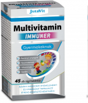 Juvapharma Multivitaminai imunitetui vaikams Jutavit su laktobacilomis, 45 tabletės