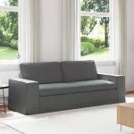 Sofa Tamsiai pilka 222 x 80 x 82 cm Metalas