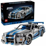 LEGO TECHNIC Nissan Skyline GT-R (R34) 2 Greiti ir įsiutę 42210