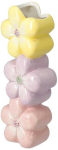 Keraminė dekoratyvinė vaza su gėlių motyvu BLOMMA, 23 cm