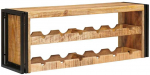 Vyno stovas Ruda 100 x 45 x 33 cm Kietas Rupus Mangų Medis