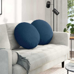 Sėdynių pagalvėlės 2 pcs Mėlyna &Oslash;50 x 19 cm audinys