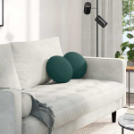 Sėdynių pagalvėlės 2 pcs Tamsiai žalia &Oslash;30 x 13 cm audinys