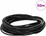 Odinė gija Juoda &Oslash;2,5 mm x 50 m Oda