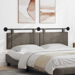 Kabantysis galvūgalis Pilka 190 x 55 x 5 cm Antikinis PU
