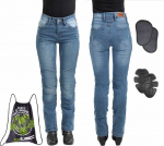 Women&rsquo;s Moto Jeans W-TEC Panimali