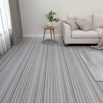 Grindų lentos 55 pcs &Scaron;viesiai pilka 5,11 m&sup2; PVC