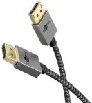 Goobay 77444, 1 m, DisplayPort, DisplayPort, ki&scaron;tukas, ki&scaron;tukas, 7680 x 4320 pikselių