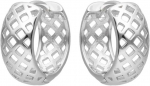 Sidabriniai auskarai Brasco 54598