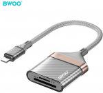 Telforceone BWOO Adapteris Lightning to SD card / TF Card BZ63