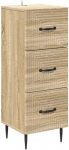 Stalčių spintelė Sonoma ąžuolas 33 x 34,5 x 89,5 cm