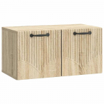 TV staliukas Sieninė TV spintelė Sonoma ąžuolas 59,5 x 31 x 30 cm