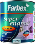 Emaliniai dažai PF-115 FARBEX, raudonai rudos sp., 2,8kg