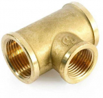 Žalvarinis redukuotas tri&scaron;akis GENERAL FITTINGS, 1"x 3/4"