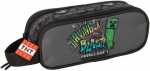Safta Minecraft Graffiti double pencil case