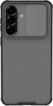 Nillkin CamShield PRO Hard dėklas skirtas Samsung Galaxy A57 skaidrus juodos spalvos