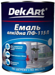 Alkidinė emalė DekART PF-115P, vy&scaron;ninė, 2.8kg
