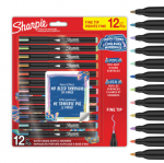 &bdquo;Sharpie&ldquo; &ndash; &bdquo;Creative&ldquo; akriliniai ra&scaron;ikliai, 12 lizdinių plok&scaron;telių, žemės atspalviai, plonas galiukas (2212911)