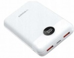 Powerbank Veger S20 (W2081) PD QC3.0 2A 22,5W 20000 mAh baltas