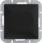 Łącznik Laiptinės jungiklis su Pearl ap&scaron;vietimu, 10A, 250V, WP-5P/S, juodas