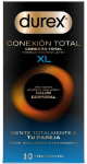 Durex Condoms Durex Total Connection XL Ultra Thin Latex-Free Nitrile Condoms 10-Pack