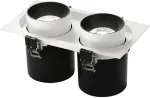 30W LED įleidžiamas &scaron;viestuvas OUTSIDER, baltos/juodos sp., CCT