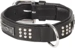 Flamingo DOG COLLAR SEDONA Juodas 31-35CM 33MM