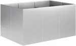 Sodo vazonas Sidabrinė 120 x 80 x 60 cm Galvanizuotas plienas