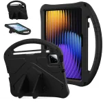 Plan&scaron;etinio kompiuterio dėklas 4kom.pl FunColor, skirtas Xiaomi Pad 7 / Pad 7 Pro 11.2, &scaron;arvuotas / Xiaomi Pad 7 Pro, juodas &ndash; apsauginis su stovu