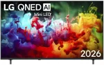 Lg 65QNED7EB3C.AEUD televizorius, 165cm 65 coliai, 3840x2160 pikselių, QNED, 4K Ultra HD, Mini-LED, webOS 26, 3x HDMI