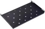 Lentyna RACK 19 1U SPR_RA04B juoda
