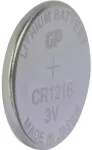 GP Baterijos CR1216, vienkartinė baterija, CR1216, ličio, 3 V, 1 vnt., sidabrinė