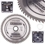 Powermat Deimantinė diskinė plok&scaron;tė medienai 160x20 60Z TDD-160x20x60Z