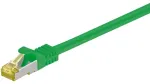 Goobay RJ45 tinklo kabelis CAT 6A S/FTP (PiMF), 500 MHz, su CAT 7 neapdorotu kabeliu, žalias, 25m, 25 m, Cat7, S/FTP (S-STP), RJ-45, RJ-45, Žalias