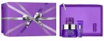 Clinique CLINIQUE_SET De-Aging Routine Smart Clinical Repair serum przeciwzmarszczkowe 50ml + kremas nuo rauk&scaron;lių 15ml + kremas nuo rauk&scaron;lių pod oczy 5ml + kosmetyczka