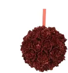 Christmas Tree toy Decoris Flower. red