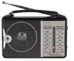 Radijo imtuvas Universalus ne&scaron;iojamas radijas AM/FM/SW2 su antena